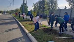 В Алматы прошел общегородской субботник