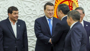 Алихан Смаилов встретился с Президентом Кыргызстана