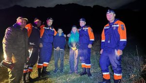 Двоих подростков спасли в горах Туркестанской области