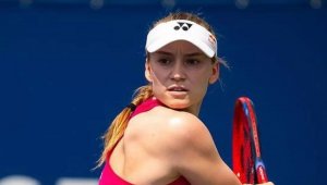 Елена Рыбакина впервые в истории выиграла матч на WTA