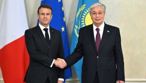 О чем говорили Президенты Казахстана и Франции
