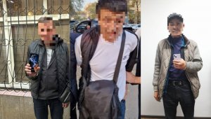 Трое карманников орудовали в центре Алматы
