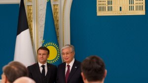 Макрон написал пост о Казахстане