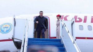 Президент Кыргызстана прибыл в Астану