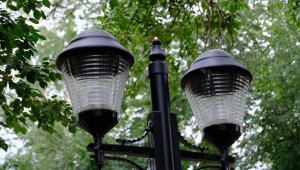 В Алматы заменили 1200 светильников