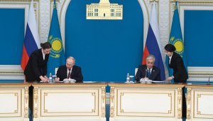 Какие документы подписали Президенты Казахстана и России