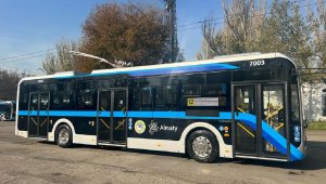 В Алматы впервые за последние 11 лет началось обновление троллейбусного парка