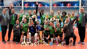 Волейболистки из Алматы впервые в истории завоевали Суперкубок страны