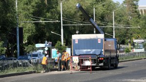 Почти на 100 улицах Бостандыкского района Алматы проведен ремонт дорог