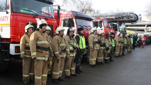 Спасатели Алматы провели аварийно-спасательные операции в рамках РКШУ «Қыс-2023»