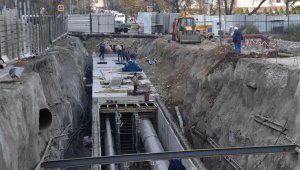 115 км теплосетей реконструируют в Алматы на 173 объектах