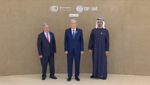 Токаева в Дубае встретили президент ОАЭ и Генсек ООН