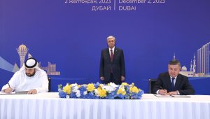 В присутствии Токаева в Дубае подписаны важные соглашения
