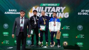 Армейские спортсмены из Казахстана завоевали медали на чемпионате мира