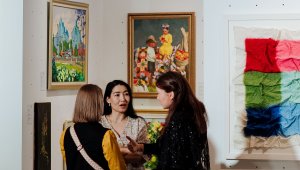 В Алматы открылась международная ярмарка современного искусства