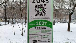 Платные тротуарные парковки появились в Алмалинском районе Алматы