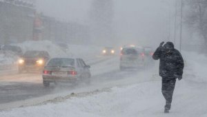 45-градусные морозы придут в Казахстан 11 декабря