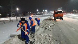 В акимате Алматы ответили на часто задаваемые вопросы по уборке снега в городе
