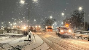 Как организован вывоз снега в Алматы