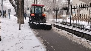Для уборки снега в Алматы задействовано 47 патрульных бригад