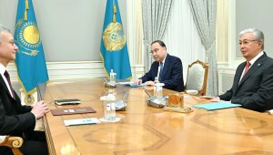 Токаев принял посла США в Казахстане Дэниела Розенблюма