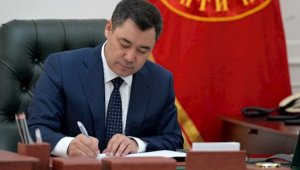 Президент Кыргызстана подписал закон об изменении флага