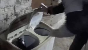 Наркотики на 11 млн тенге прятал в стиральной машинке житель Жамбылской области