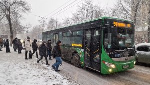 Как будет работать общественный транспорт в Алматы в новогодние дни