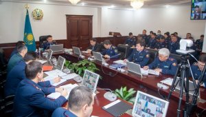 Полиция Казахстана перешла на усиленный режим работы