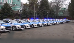 Полиции Алматы выдали новые внедорожники
