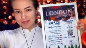 Кобызистка из Казахстана стала первой на международном конкурсе Golden Time Talent