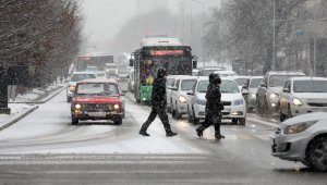 Сильный снег ожидается на севере и востоке Казахстана 14 января