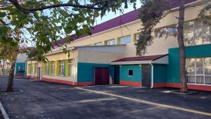 После капитального ремонта открыли государственный детский сад в Алматы