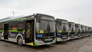 Более 100 новых автобусов выйдут на линии в Турксибском районе Алматы