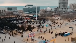 На краю какой пропасти стоял Казахстан: в Москве показали фильм о январских событиях