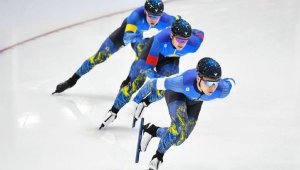 Казахстанские конькобежцы заняли второе место на турнире в США