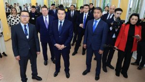 Премьер-Министр РК Алихан Смаилов посетил Qostanai IT Hub