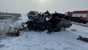 Трое погибли в дорожной аварии в Жетісу