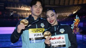 Золото выиграли казахстанцы на чемпионате мира по водным видам спорта