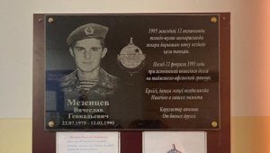 Мемориальную доску в память воина-миротворца установили в Алматинской области