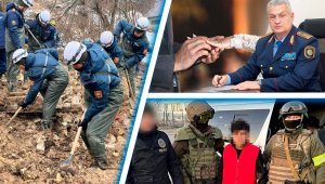 Сход оползня в Алматы, «длинные языки» женщин, задержание членов ОПГ, наркотики в желудках – итоги дня