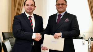 Новый посол Сербии в Казахстане вручил копии верительных грамот