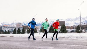 В Алматы пройдет юбилейный зимний забег Winter Run 2024