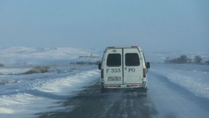 Ограничено движение транспорта в 9 областях Казахстана