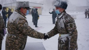 В Алматы состоялся первый выпуск младших специалистов учебного центра военного института