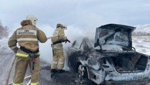 Около 20 автопожаров произошло в Восточном Казахстане