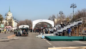 В Алматы идет подготовка к масштабному празднованию Наурыза – фоторепортаж