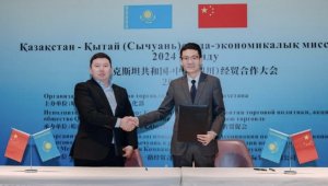 Казахстанские предприниматели будут поставлять продукцию в Сычуань