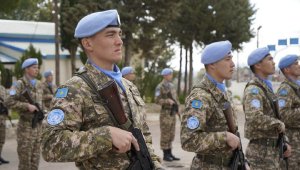 Казахстанские миротворцы приступили к самостоятельной миссии на Голанских высотах
