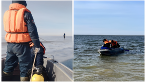 Тела погибших рыбаков вытащили спасатели из водоема в Экибастузе